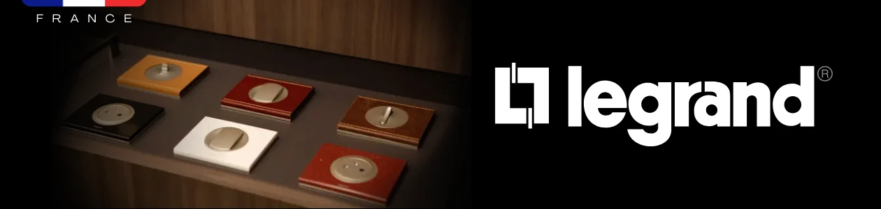 Legrand Brand Banner for Luxitron Store