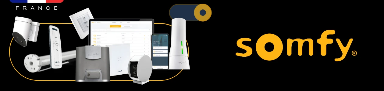 Somfy Brand Banner for Luxitron Store